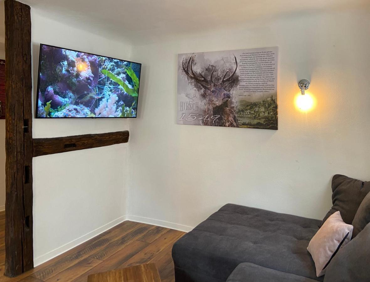 Appartement Schlossberg, Gasthaus Hirsch Hirschhorn Luaran gambar